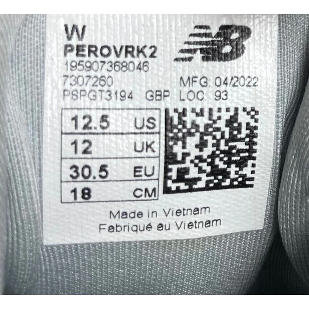 New Balance Fresh Foam Roav Girl's Size 12.5 W US / 30.5 EU Running Shoe Gray